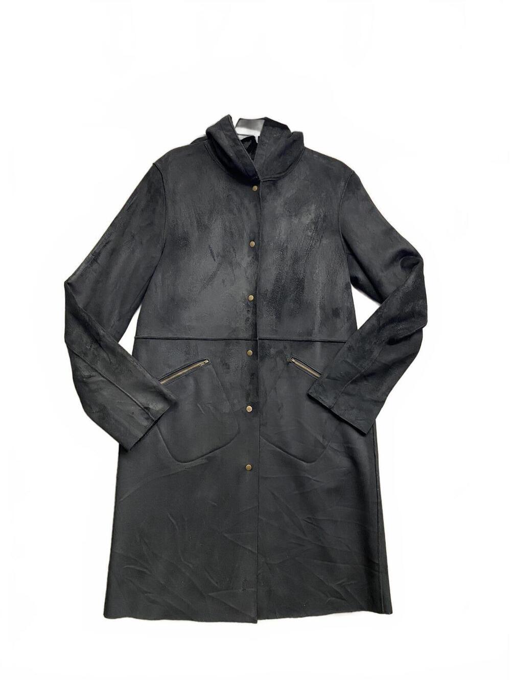 Vintage Harve Bernard Velvety Soft and Light Long Coat with Hood Size 8